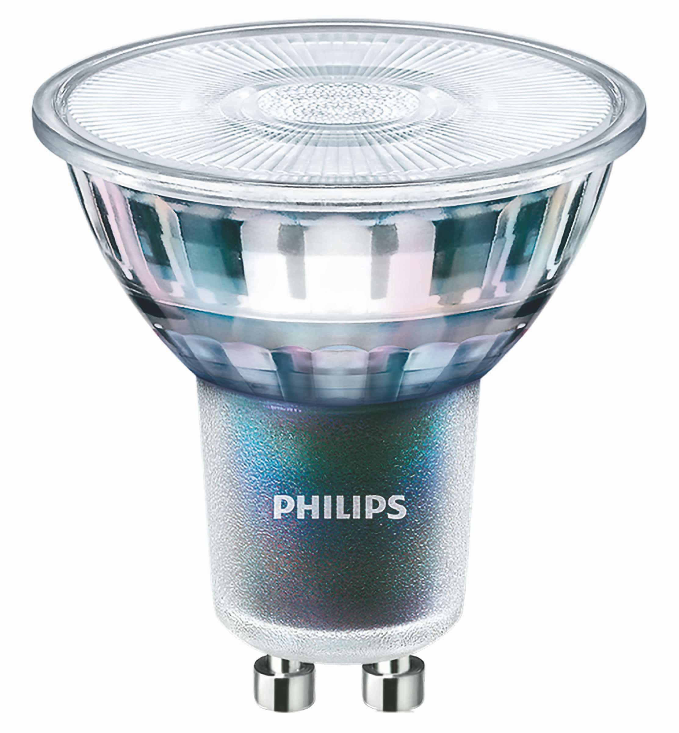Philips 70771500 MASTER LEDspot ExpertColor, 36 °, 5,5 W, 940, 400 lm, GU10, dimmbar