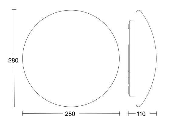 Steinel 056032 Sensor-Innenleuchte RS PRO P1 S