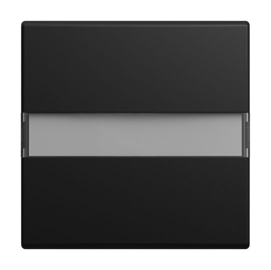 Busch-Jaeger 2506 N-915 Wippe 1-fach, mit Beschriftungsfeld, Busch-balance SI, schwarz matt