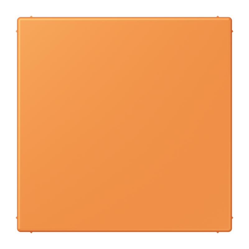 Jung LC994B225 Blind-Abdeckung (gerastet), Les Couleurs® 32081, orange clair