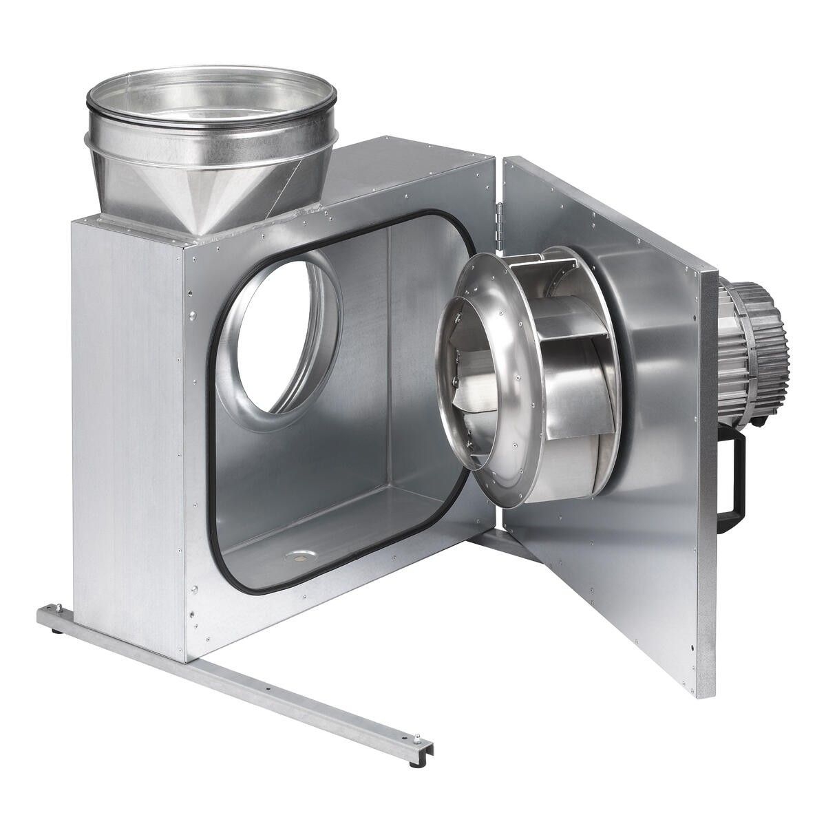 Helios 06457 MBD 225/2/2 TK Geräuschgekapselter Radial-Ventilator 3 PH, zweitourig Anschluß-Durchmesser 200, mit VAR-Motor BG 71