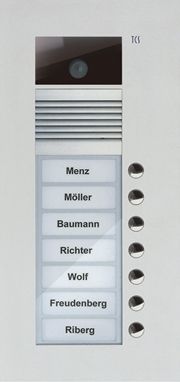 TCS AVU 14070-0010 Video-Sprechanlage Außenstation für 7 WE, UP