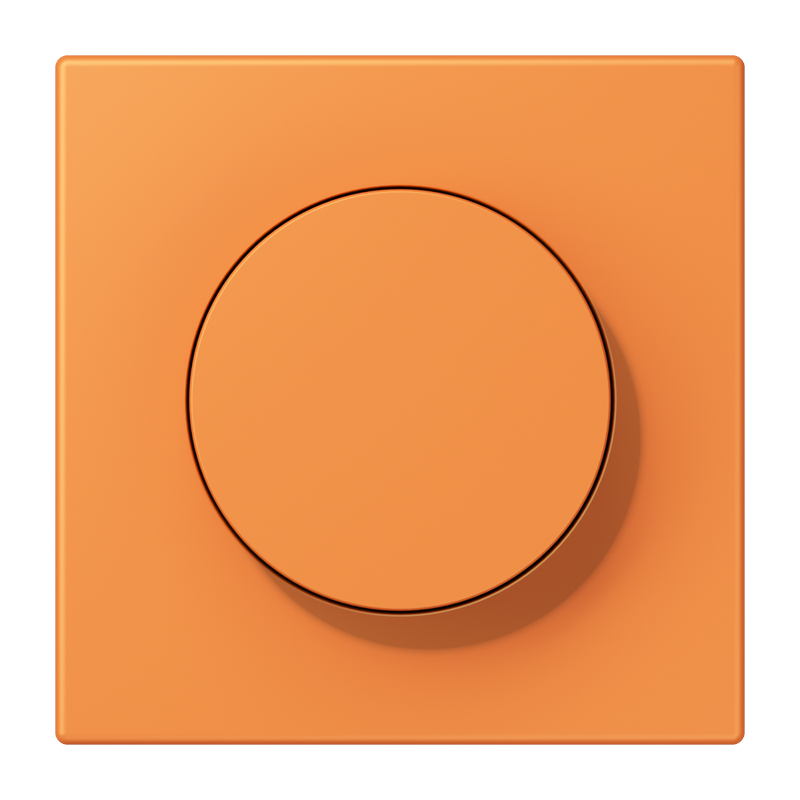 Jung LC1740225 Abdeckung mit Drehknopf, Les Couleurs® 32081, orange clair