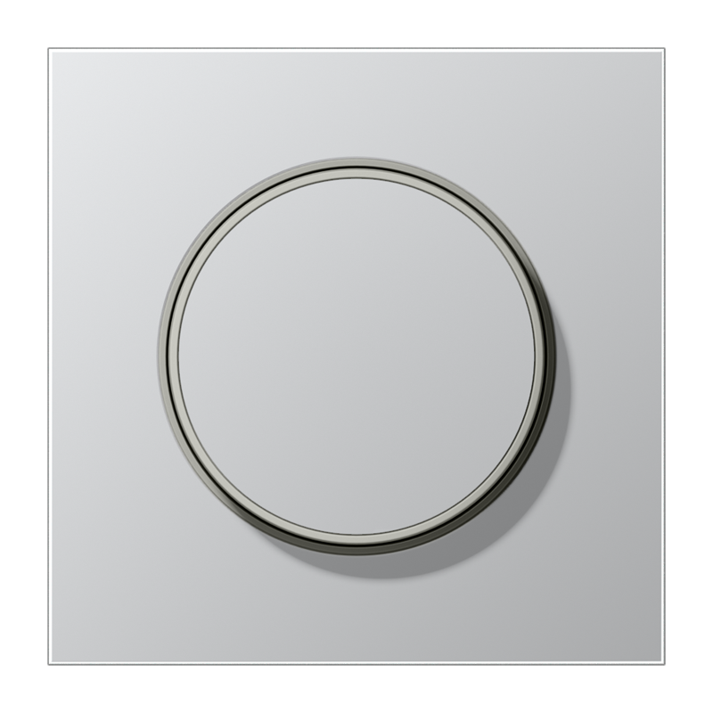 Jung AL1740 Abdeckung mit Drehknopf, Serie LS, Aluminium