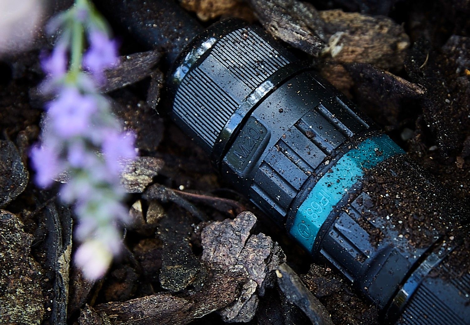 Heitronic 501338 Kabelverbinder 5-pol, Ø 10-14 mm, IP68, schraubenlos, für den Außenbereich, für massive oder feindrähtige Leiter