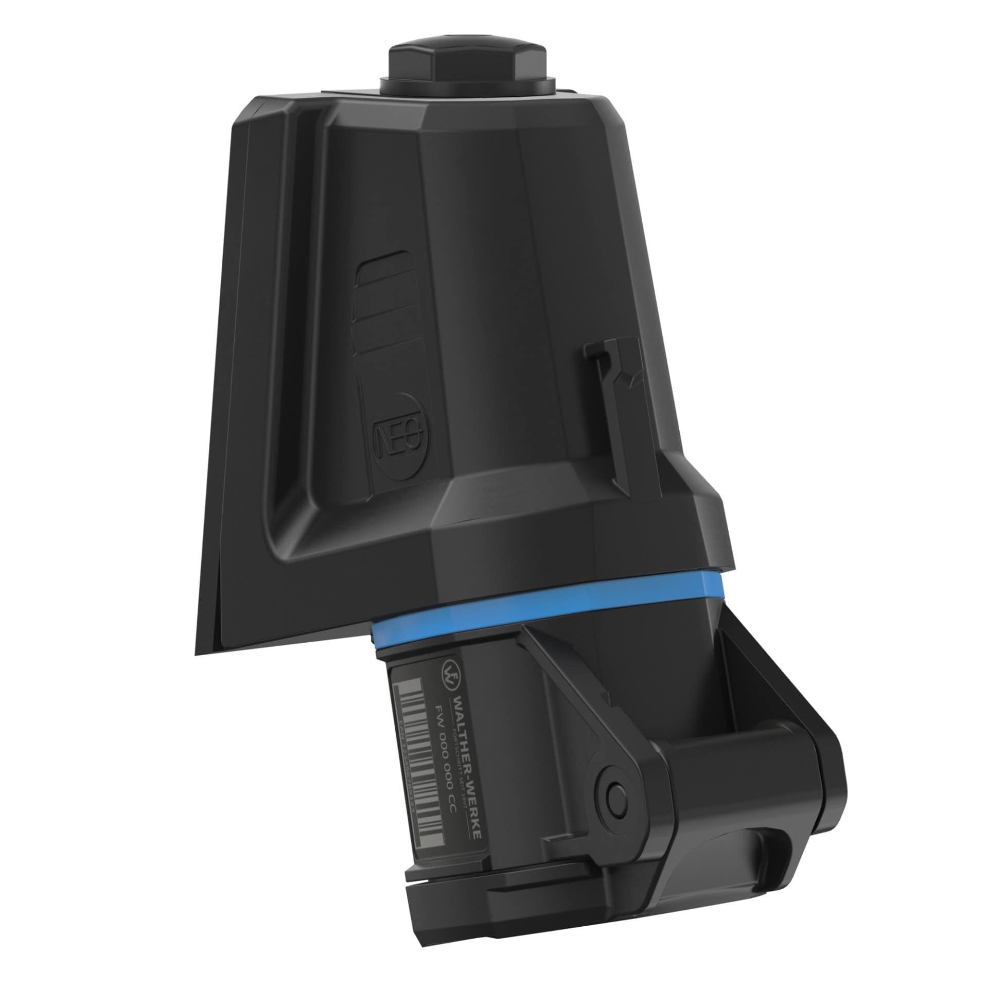 Walther FW110306SK CEE NEO Wandsteckdose, 230V, 16A, 3P, 6h, IP54, mit Schraubtechnik