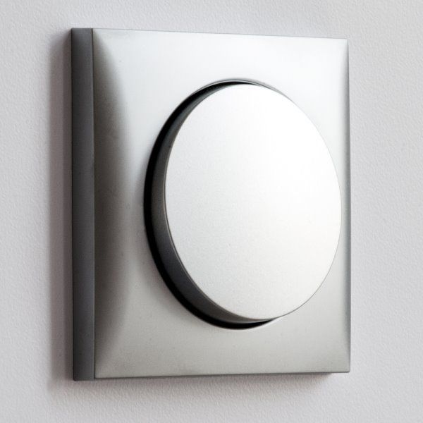 Berker 936562568 Wechselschalter, Integro Flow/Pure, chrom matt lackiert