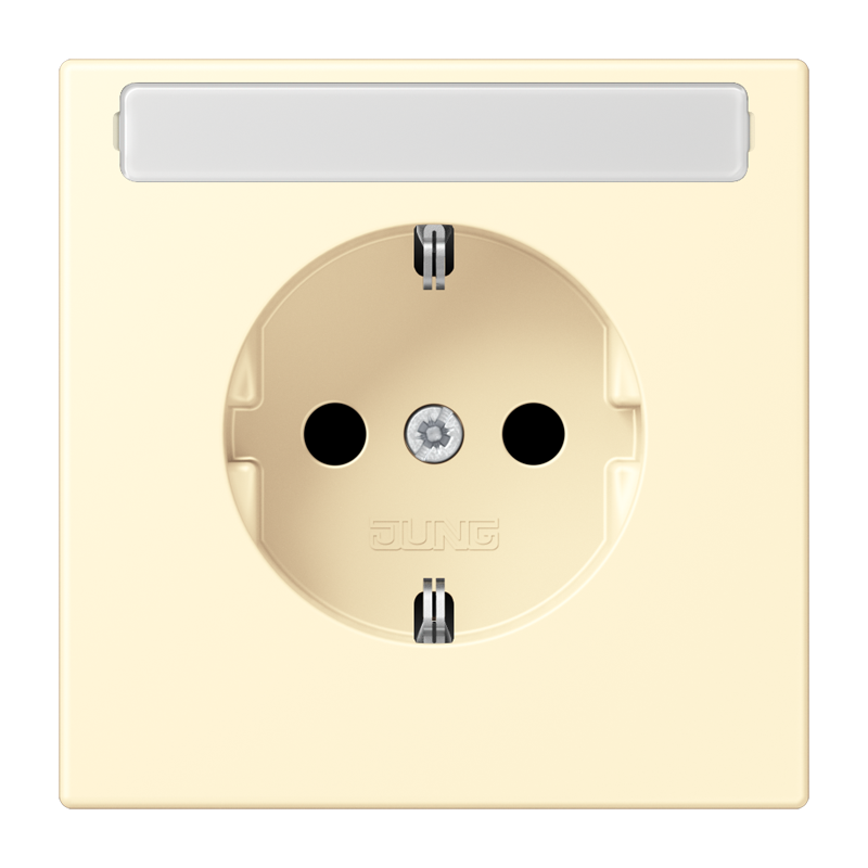 Jung LC1520N201 Schutzkontakt-Steckdose, Les Couleurs® 32001, blanc