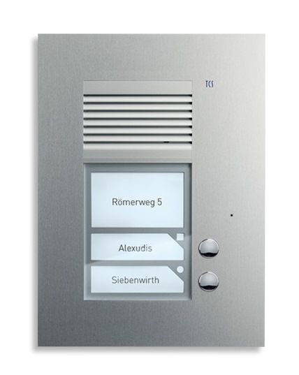 TCS PSU2220-0000 home:pack Sprechanlage Unterputz für 2 WE