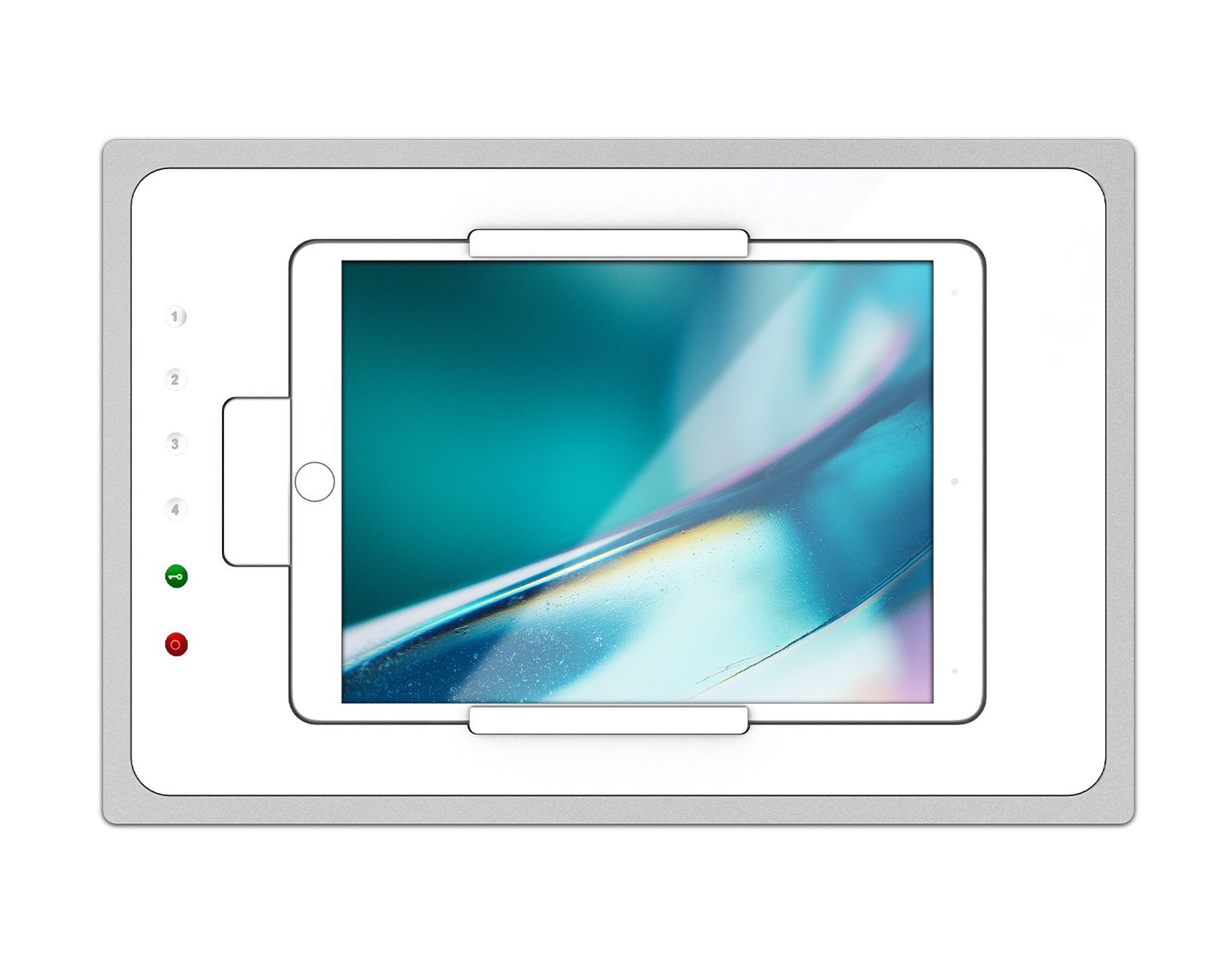 iRoom touchDock Unterputz-Dockingstation für iPad 11, USB-C