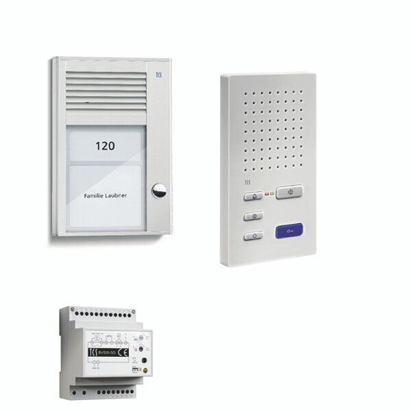 TCS PSC2210-0000 Sprechanlagen-Set Aufputz für 1 WE