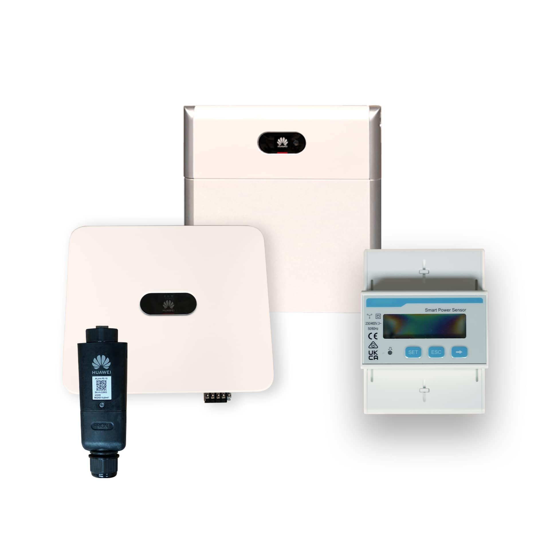 Huawei E24-PV-SET2-HH-8-5 PV-Paket Wechselrichter 8 kW + Speichersystem 5 kWh + Smartmeter