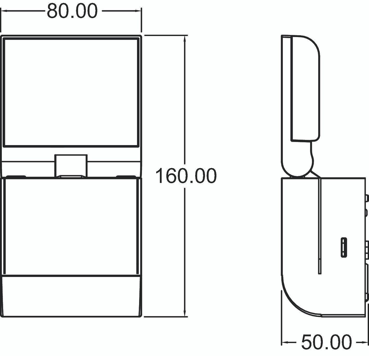 Theben 1020801 theLeda S8-100 BK LED-Strahler mit Bewegungsmelder, schwarz, 4000 K, 900 lm