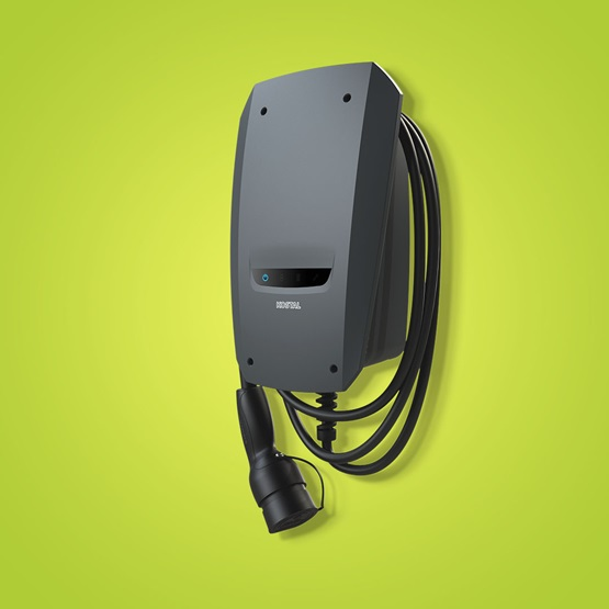 KOSTAL 10532947 Wallbox ENECTOR AC 3.7/11, 7,5m Ladekabel Typ2, Solarladen