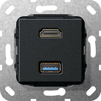 Gira 567910 HDMI und USB Kabelpeitsche