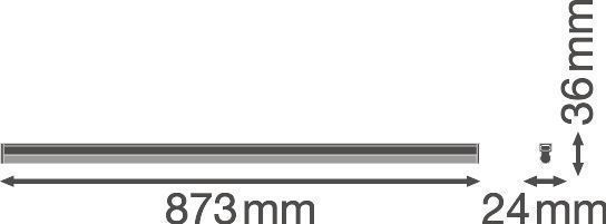Ledvance LN Comp. High Out. LED-Lichtleiste 15W, 4000K, 900mm