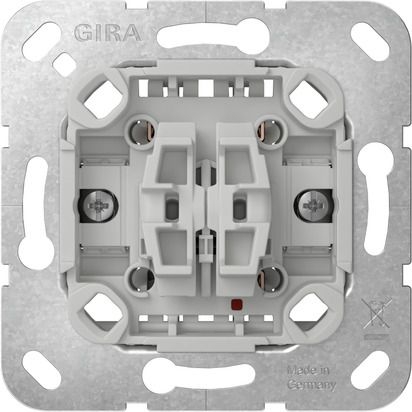 Gira 315300 Wipptaster Serientaster mit Befestigungskrallen