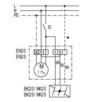 Maico EN20 Wandeinbaulüfter Ø200mm