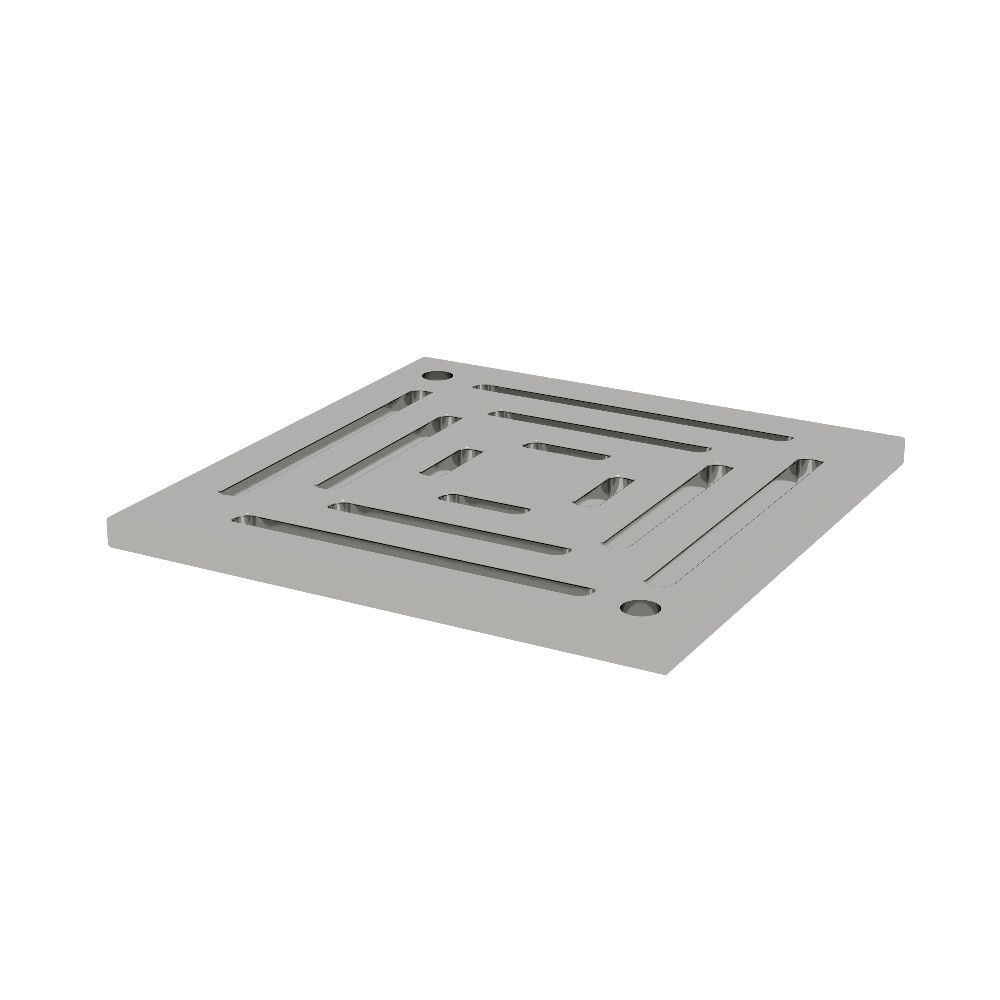 Hauff 3030551824 Edelstahlrost für Bodenablauf BAL ESR