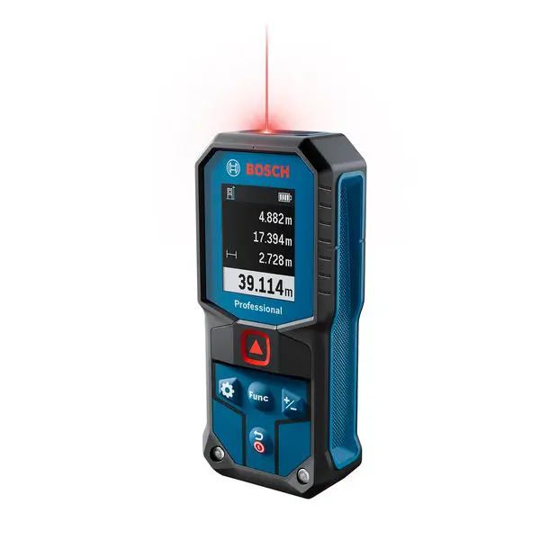 Bosch 0601075000 Laser-Entfernungsmesser Kl.2 GLM 40-31, 40 m, IP65, blau