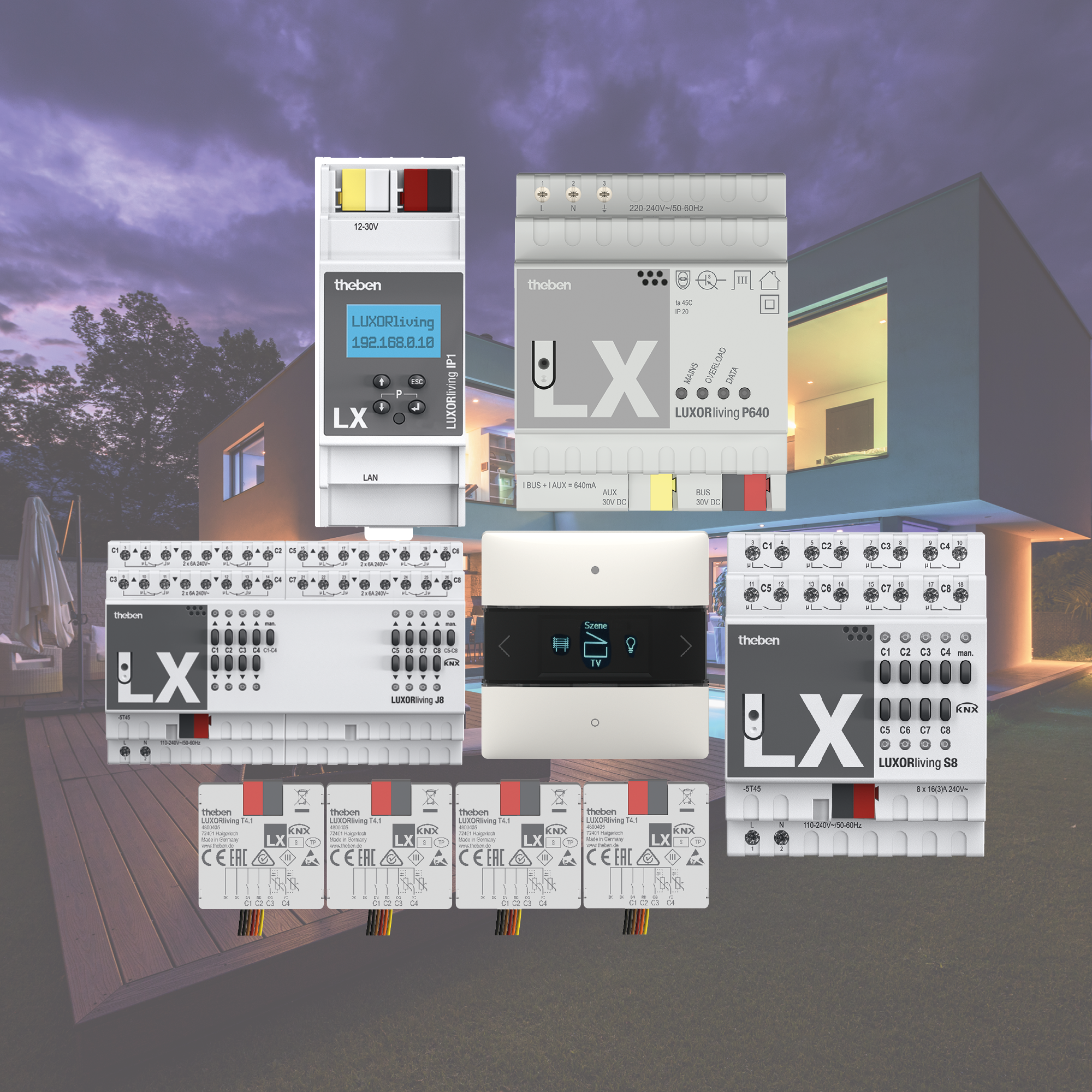 Theben LUXORliving Starter-Set L "Der Allrounder"