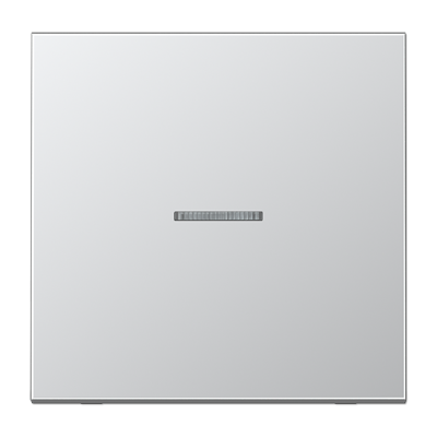 Jung AL10911STRF KNX RF Taster 1-fach, Aluminium AlMg1 Naturton, mattgebeizt, Serie LS, Aluminium