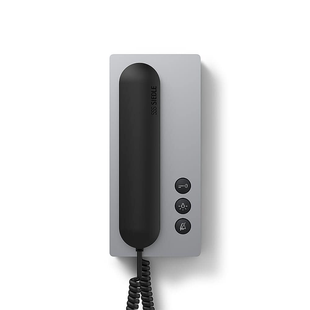 Siedle BTS 850-02 A/S Haustelefon Standard, Alum./sw