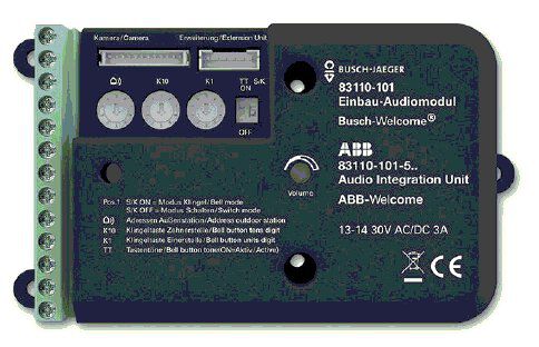 Busch-Jaeger 83110-101 Welcome Einbau-Audiomodul für Außenstation