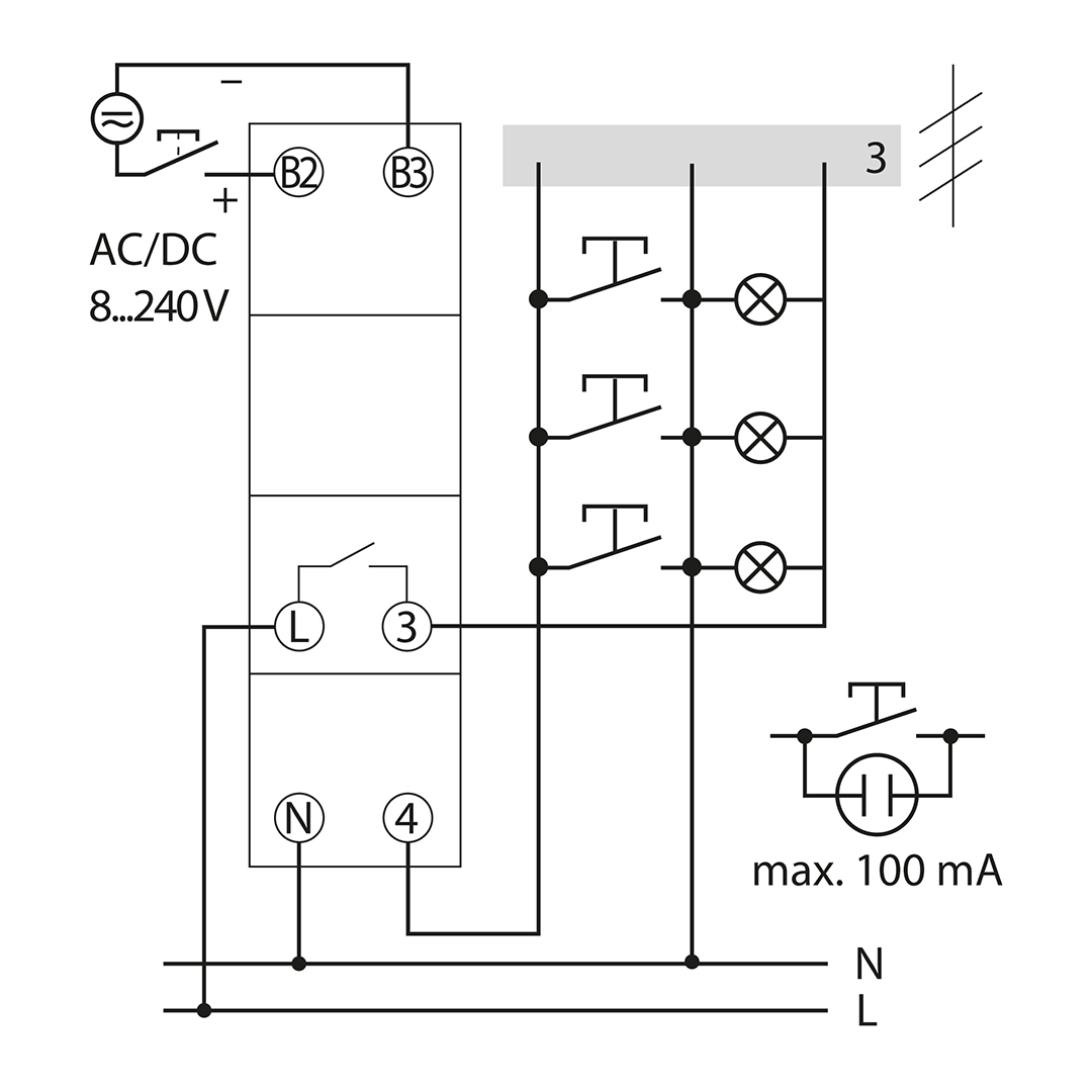 Theben ELPA3 Treppenlicht-Zeitschalter elektronisch
