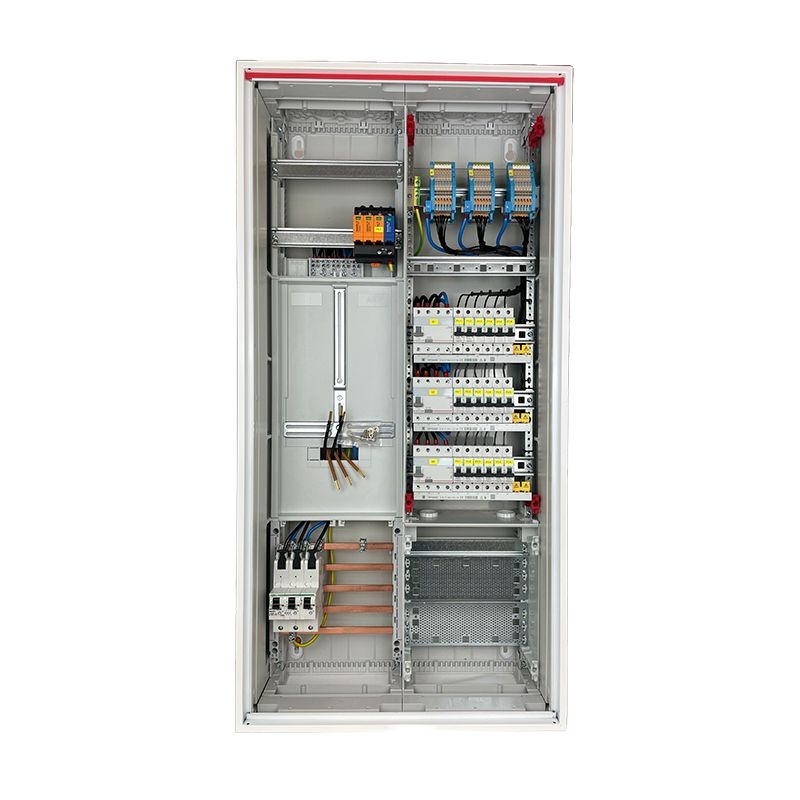 ABB Striebel&John Zählerschrank Typ 26.3, 3xFI, 18xLS, 1xSLS 50A