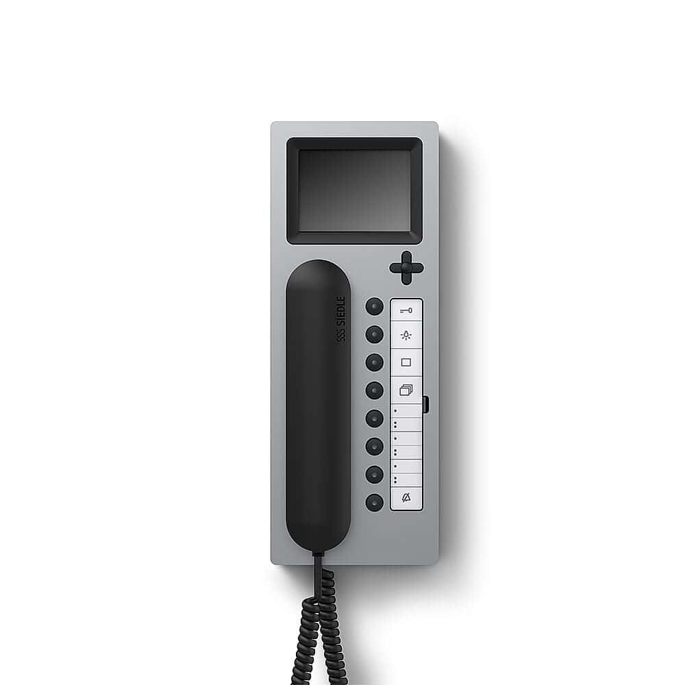 Siedle BTCV 850-03 A/S Video-Haustelefon Comfort, Aluminium/sw