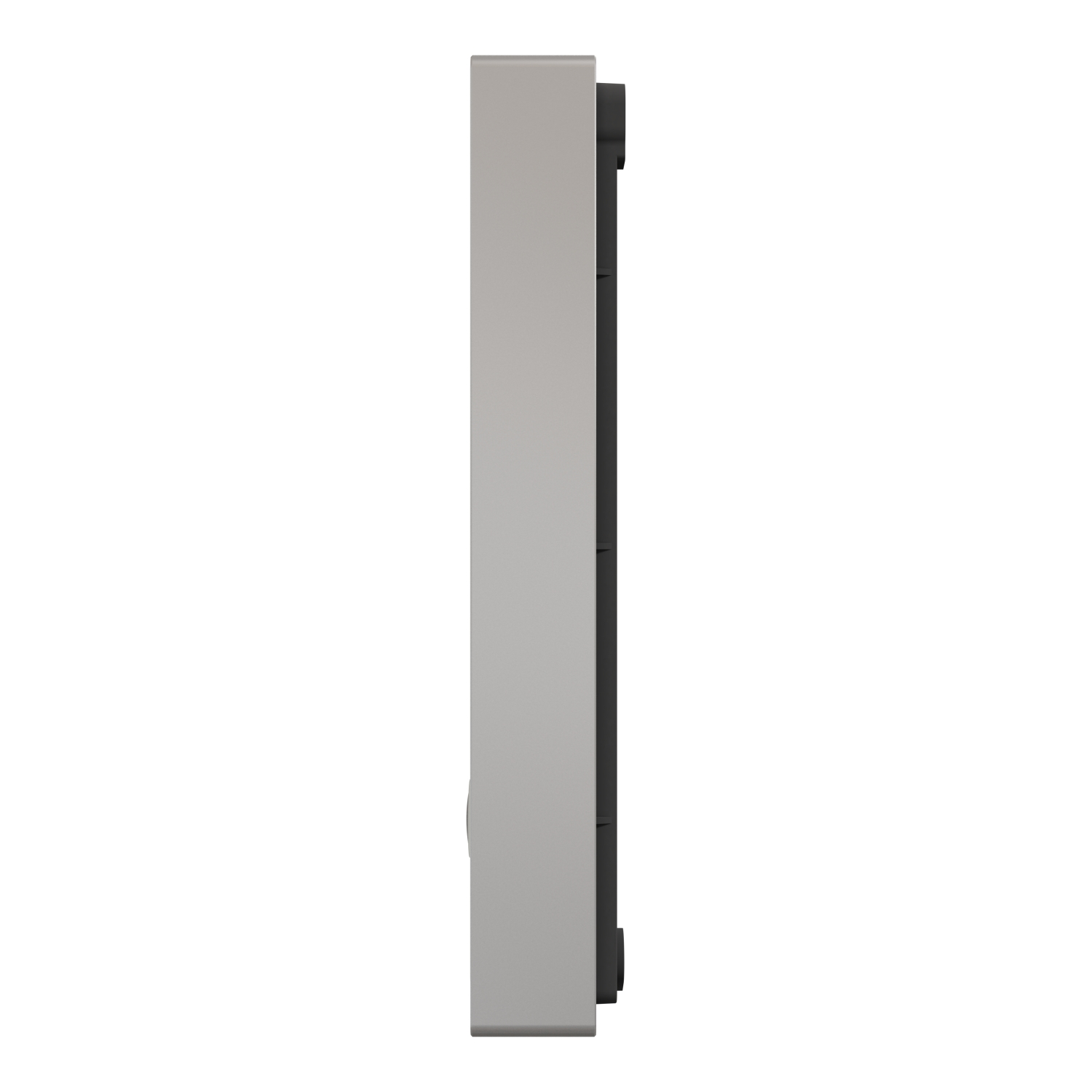 Ritto RGE2015100 Listo Türstation, Twinbus IP, 1 Klingeltaste, Rahmen Silber, Weiß, AP