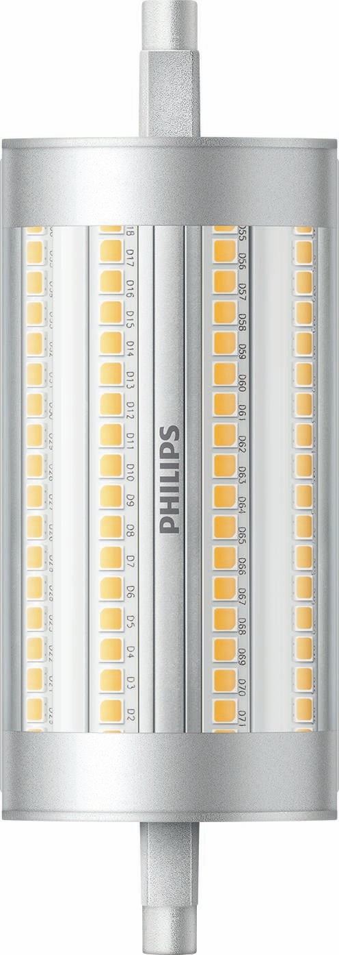 Philips 64673800 CorePro LEDlinear Hochvolt-Stablampen, 17,5 W, 830, 2460 lm, R7s, dimmbar
