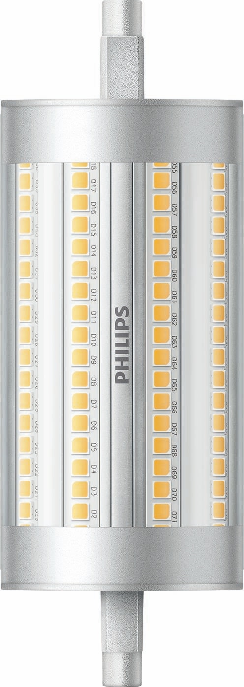 Philips 64673800 CorePro LEDlinear Hochvolt-Stablampen, 17,5 W, 830, 2460 lm, R7s, dimmbar