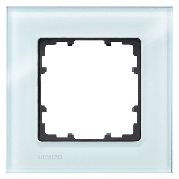 Siemens 5TG 1201 Glas-Rahmen 1-fach