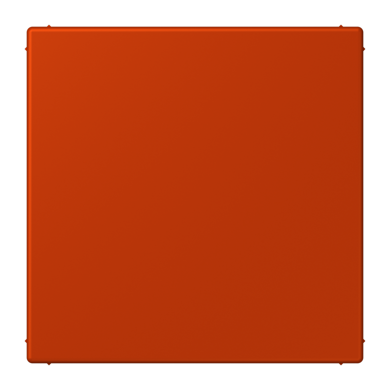Jung LC994B244 Blind-Abdeckung (gerastet), Les Couleurs® 4320A, rouge vermillon 59