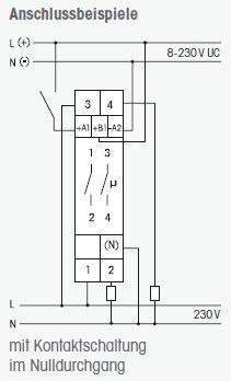 Eltako S2U12DDX-UC 2-Kanal-Schaltuhr 1+1 Schließer potentialfrei 16A /250V AC