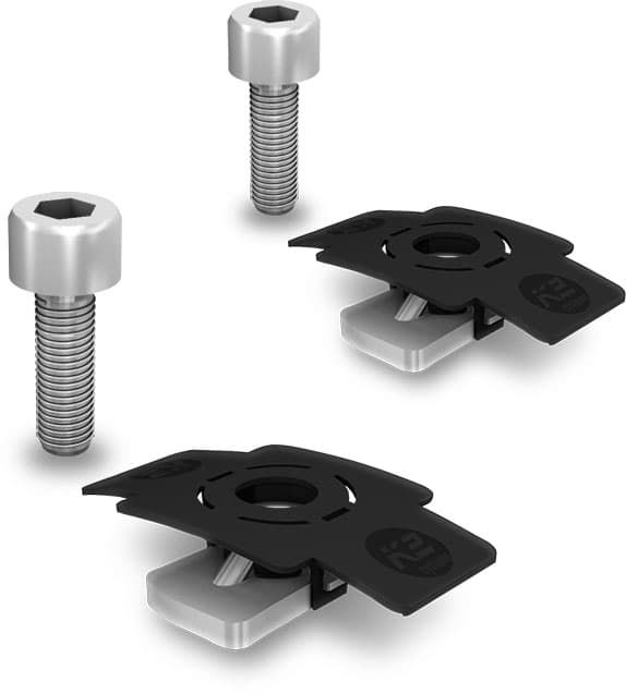 K2 2003379 MiniFive Stop Set zur Fixierung an MiniRail MK2, VE2