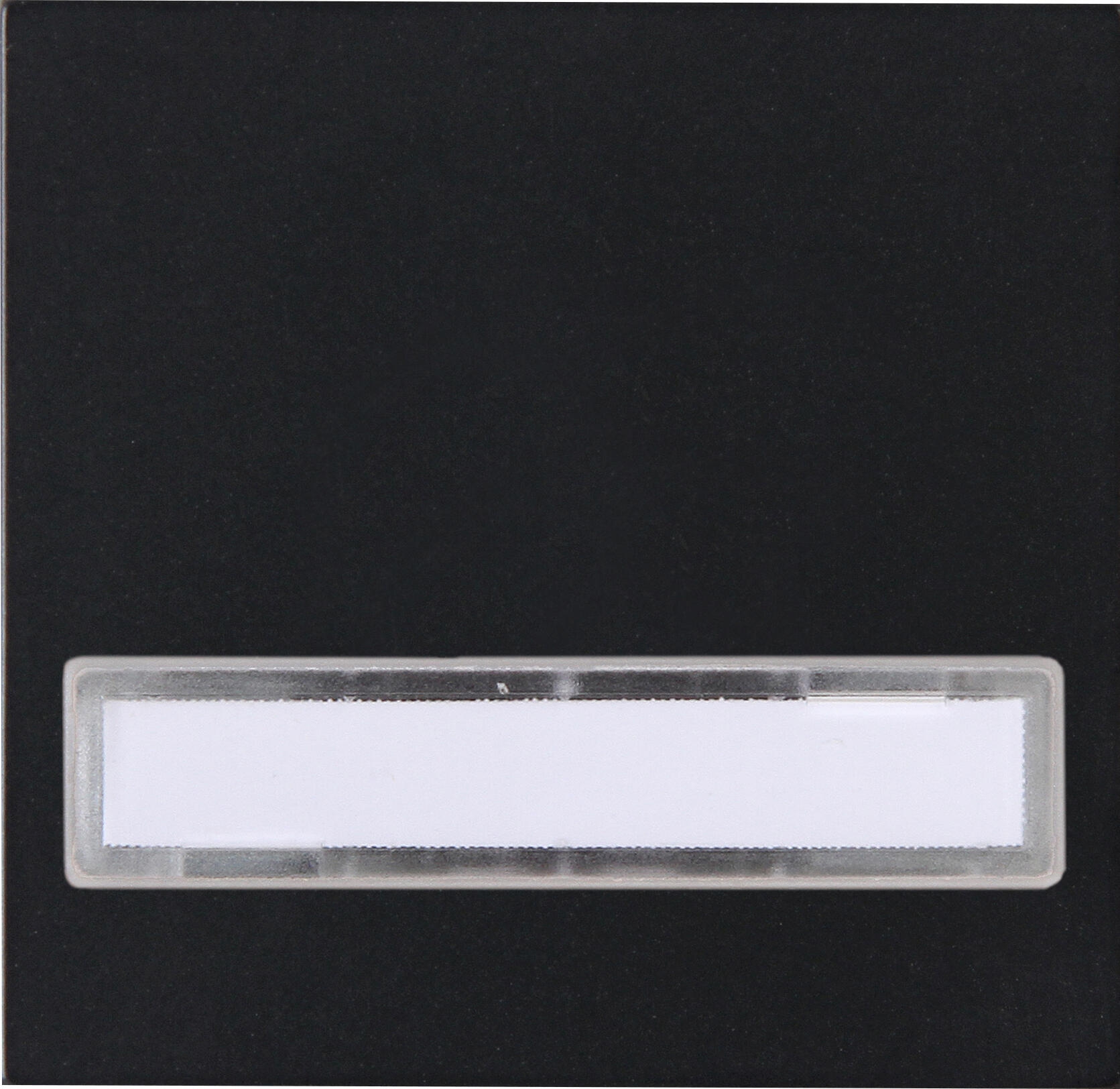 Kopp 492050002 HK07 - Flächenwippe mit Beschriftungsfeld, Farbe: schwarz matt