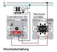 Berker 2873 Drehdimmer NV (R, L, LED) mit Softrastung Hauselektronik