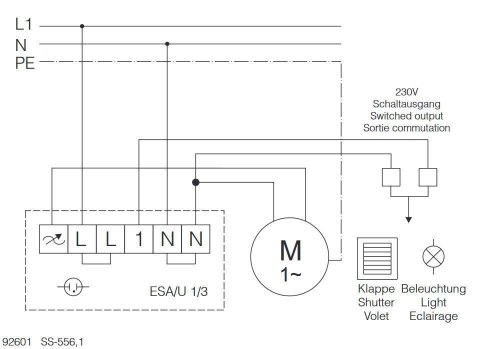Helios MiniVent ESU 1 elektronischer Drehzahlsteller