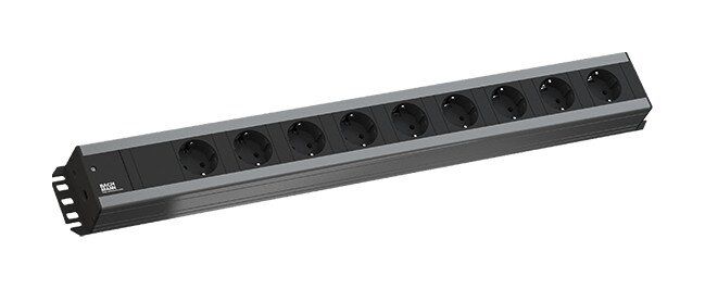 Bachmann 300.001 Handwerkerleiste 9x CEE7/3 Strom 2,0m CEE7/7