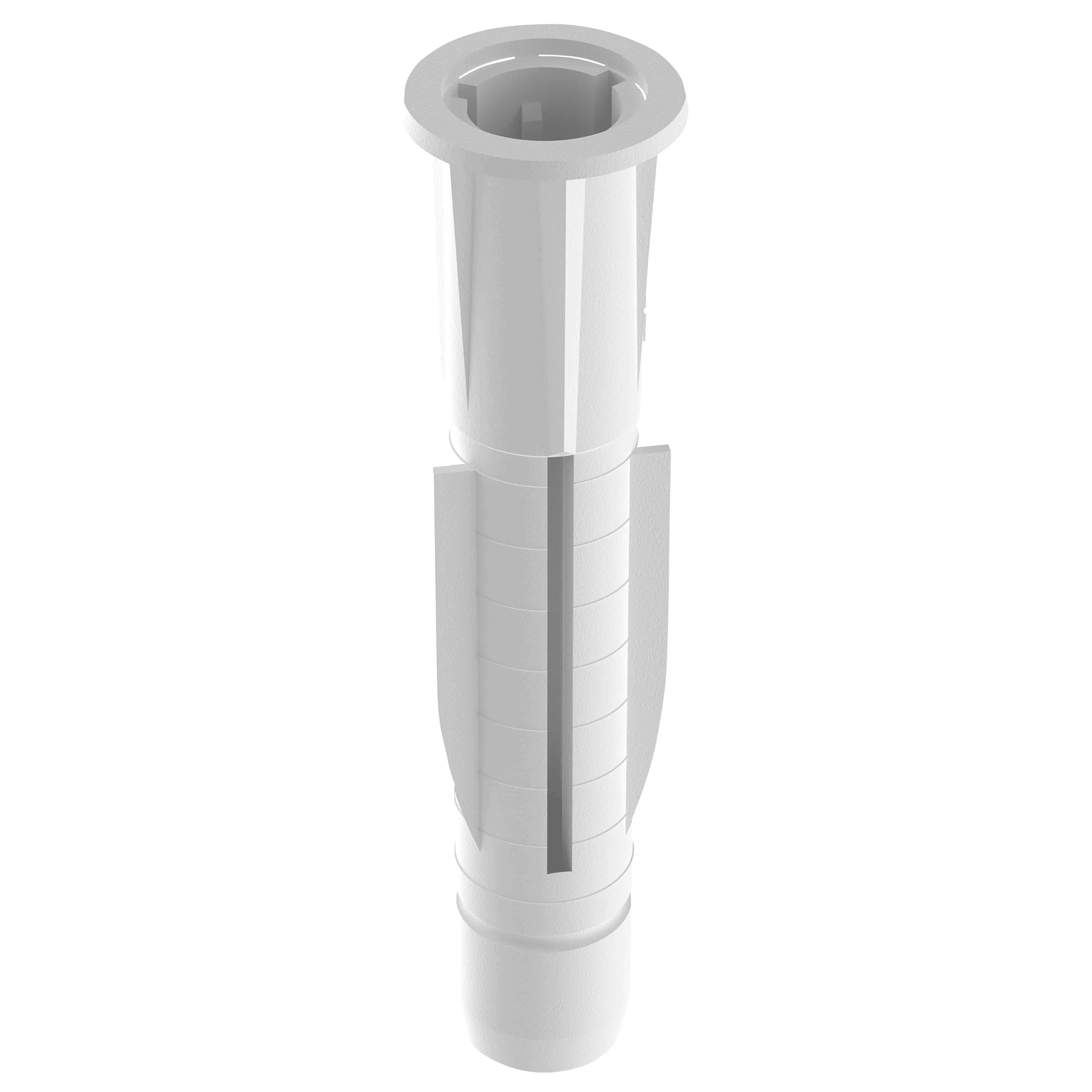 TOX 011100111 Allzweckdübel Trika, 8/51mm, weiß, VPE mit 100 Stück