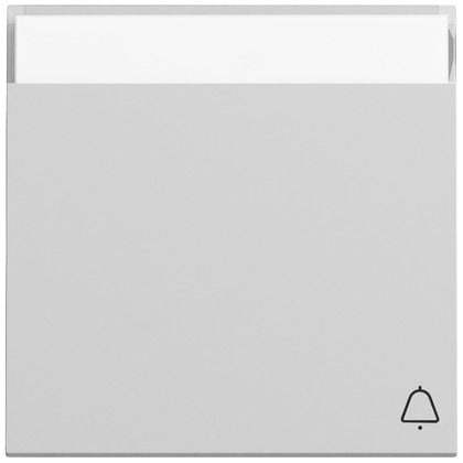 Gira 367376 Wippe mit Symbol und Beschriftungsfeld Klingel, System 70, grau matt (lackiert)