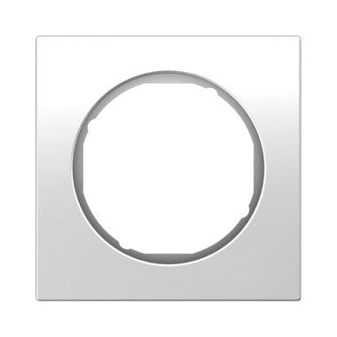 Berker 10112289 Rahmen 1-fach, R.3, polarweiß glänzend