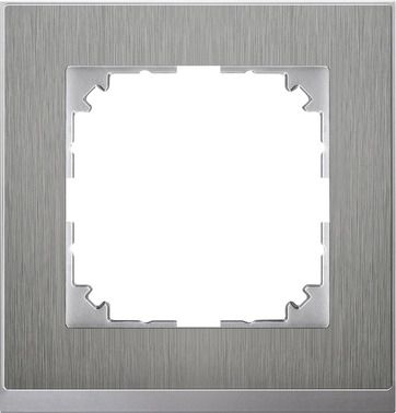 Merten M-Pure Decor Edelstahl Aluminium | elektroland24