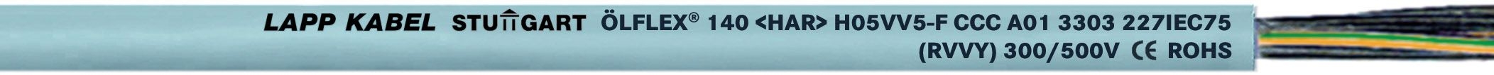 Lapp 0011009 Steuerleitung H05VV5-F 3G0,75