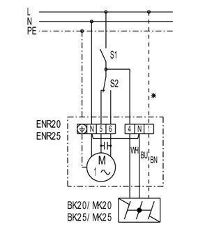 Maico MK 20 Verschlußklappe, elektrisch