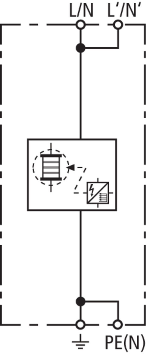 Dehn + Söhne 900230 Koordinierter Blitzstromableiter Typ 1 DEHNsolid 1-polig 255 V AC