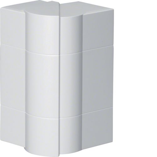 Hager Tehalit BR651703H9016 Außeneck einstellbar zu BR/H/N/A/S 68x170mm Oberteil 80mm halogenfrei